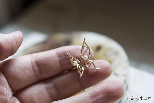 手工编织：蝴蝶戒指的简单编法（图解）？