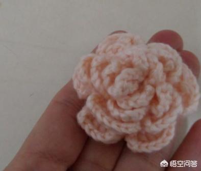 如何用毛线编织花朵？