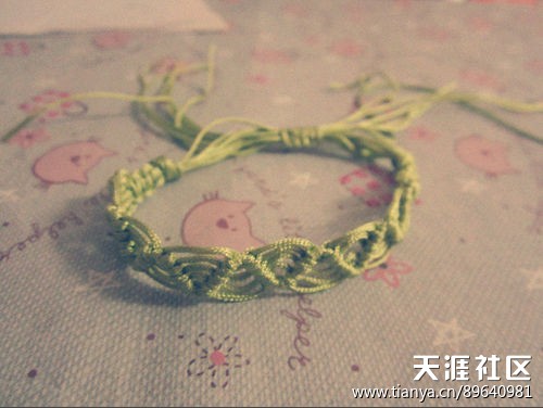 【编织】如何编织漂亮的手链
