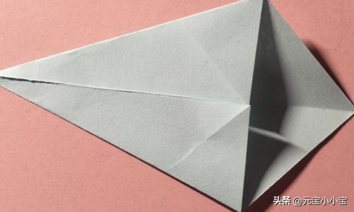 手工折纸：狐狸的折法图解教程？
