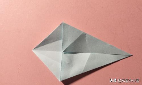 手工折纸：狐狸的折法图解教程？