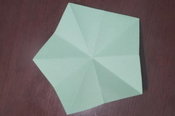 五角星折纸教程？