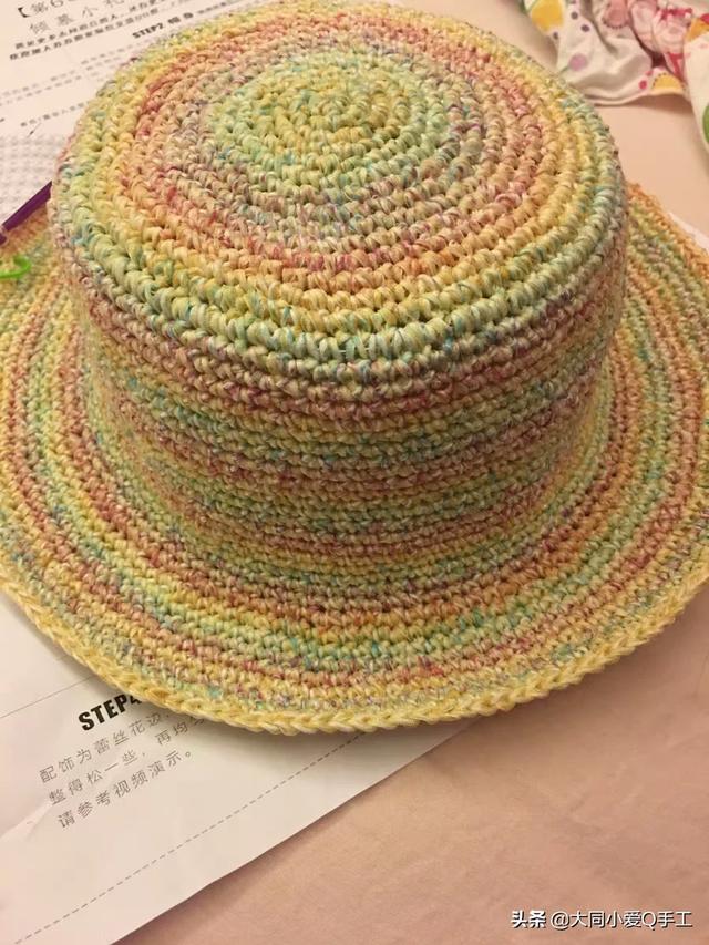 纯手工编织的帽子，还有人喜欢吗？